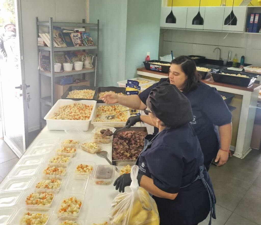 Asado Solidario en Bambina