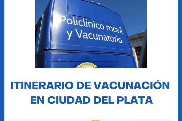 Vacunación en Ciudad del Plata