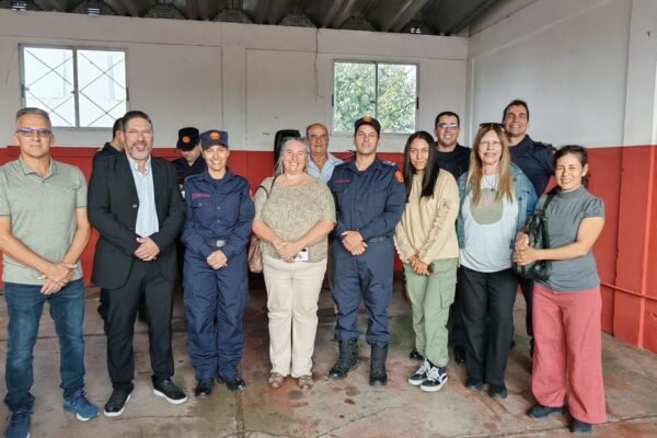 Cambio de Mando en Bomberos Ciudad del Plata cambio de mando