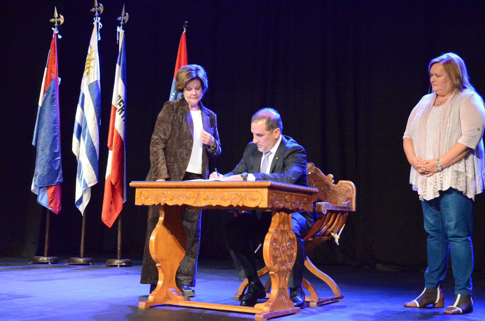 Bentaberri asume la Intendencia