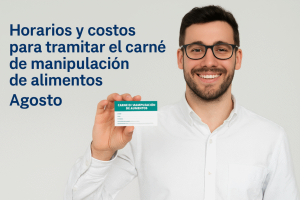 Carné de Manipulación agosto