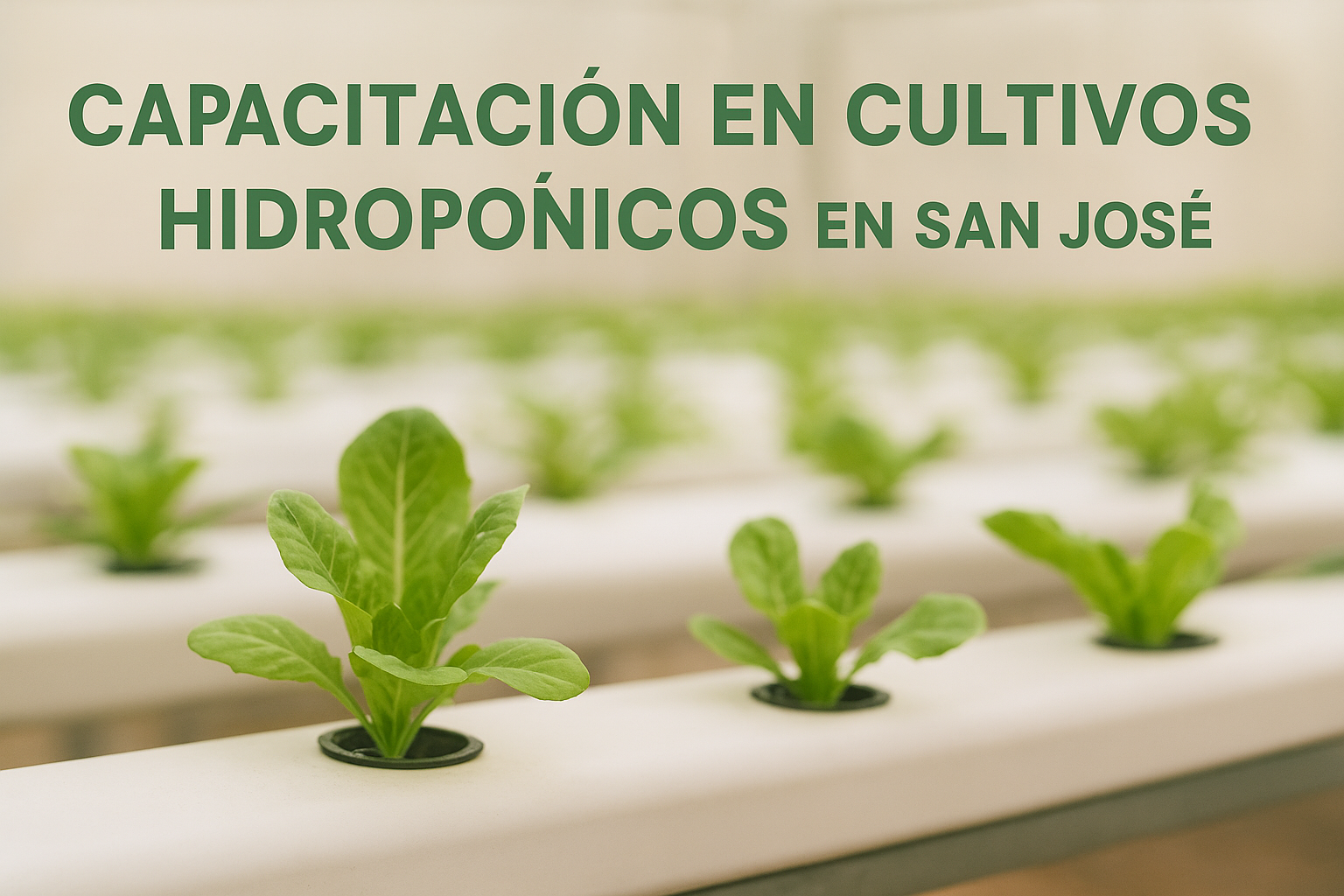 Capacitación en cultivos