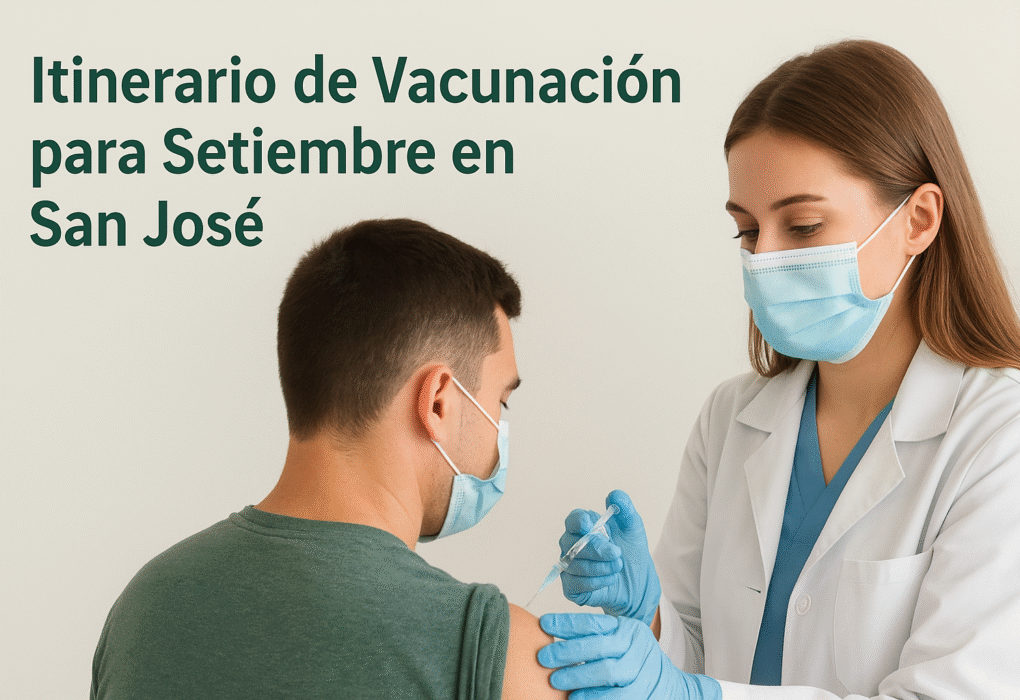 Itinerario de Vacunación para Setiembre