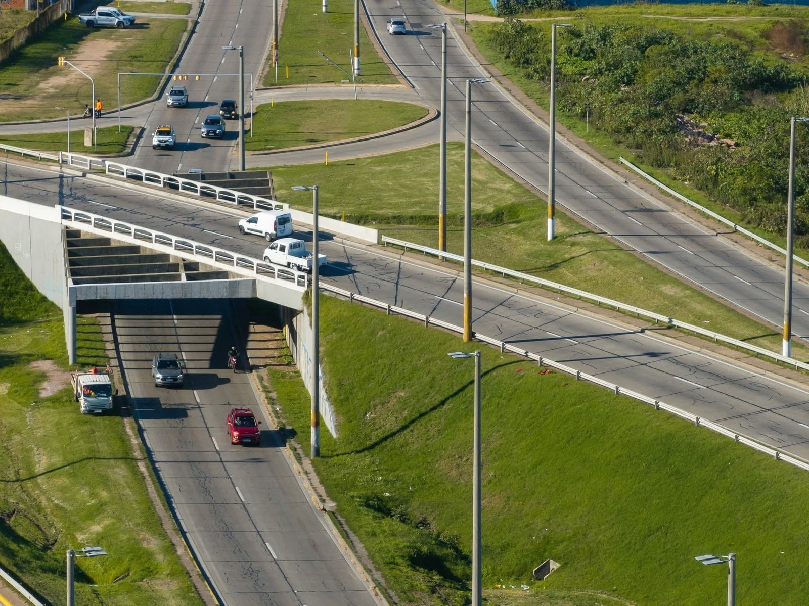 Inicio de obras en el puente de Bv. Artigas