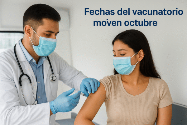 Vacunatorio movil de octubre