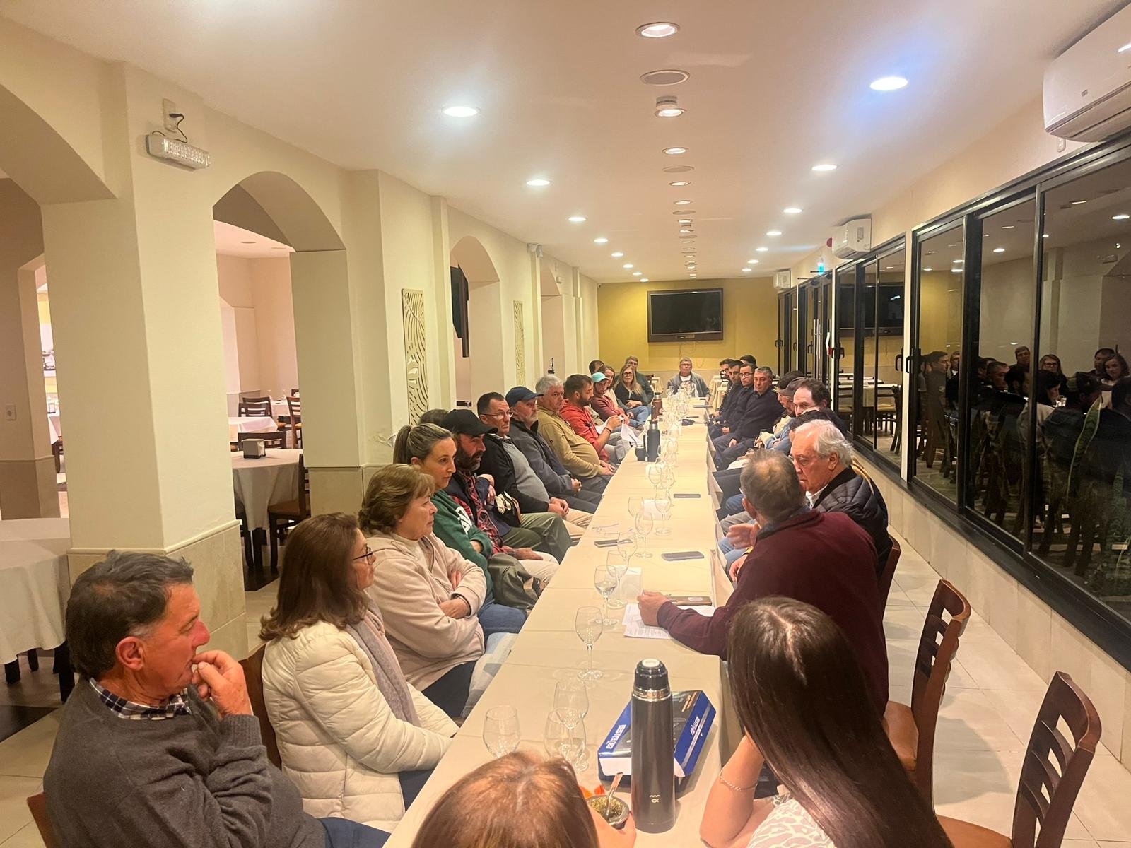 Productores rurales se reunieron con Mariani