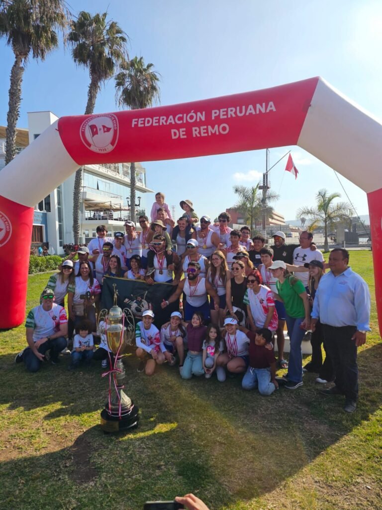 Luciano García Campeón Nacional de remo en Perú