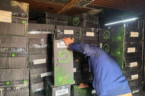 Incautación de cigarrillos