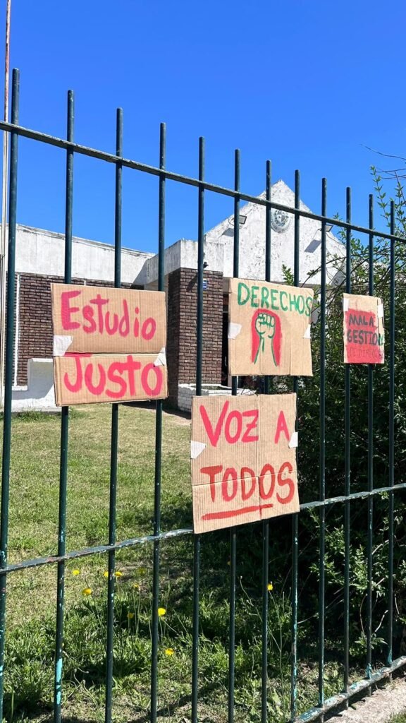 Paro estudiantil en Liceo