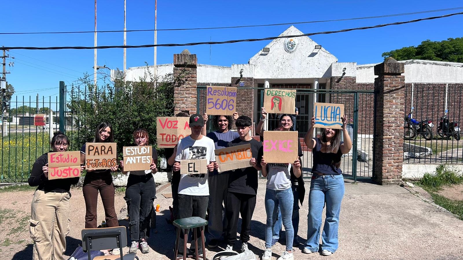 Paro estudiantil en Liceo