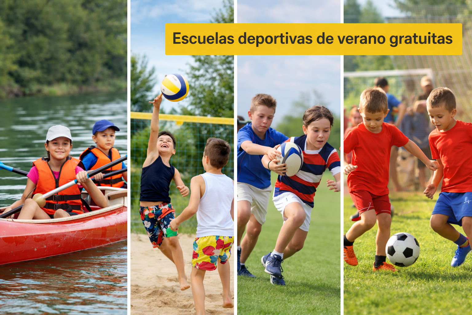 Escuelas deportivas de verano